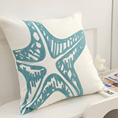 Seaside Serenity Decorative Cushion Cover – Starfish