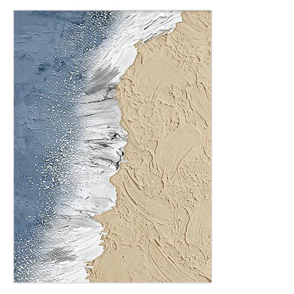 Coastal Serenity Canvas Art - Stunning Ocean Wave Print – #01