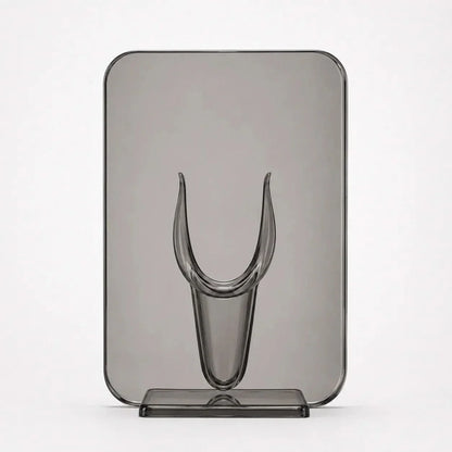 Modern Floral Frame Vase for Stylish Arrangements – Smoke Gray