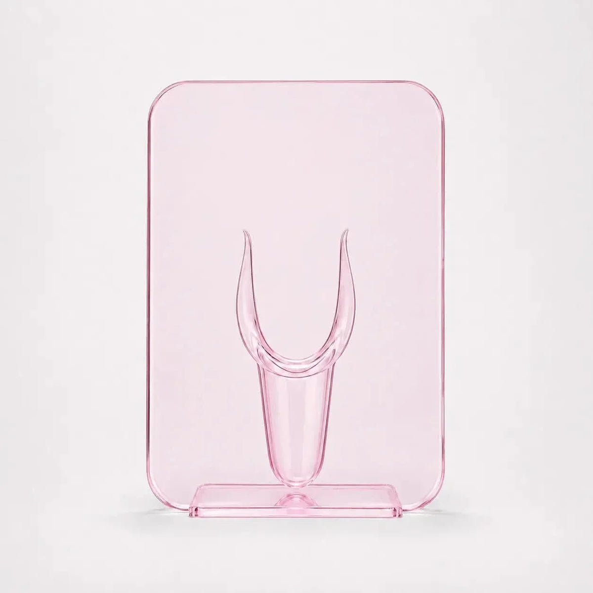 Modern Floral Frame Vase for Stylish Arrangements – Blush Pink
