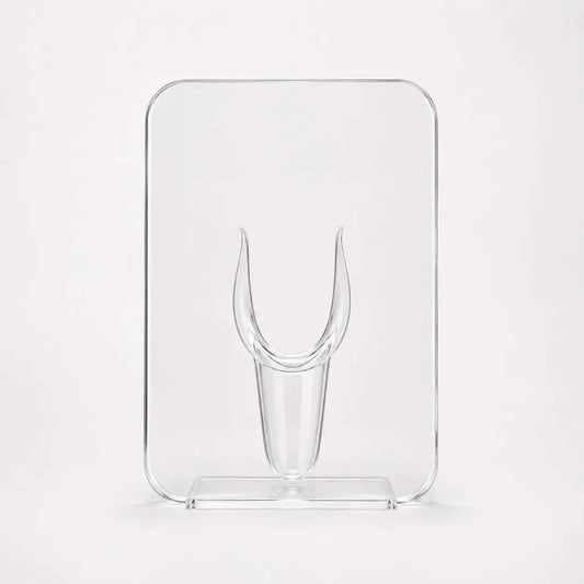 Modern Floral Frame Vase for Stylish Arrangements – Clear
