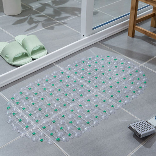 SecureStep Anti-Slip Bath Mat for Ultimate Safety – Clear Mint