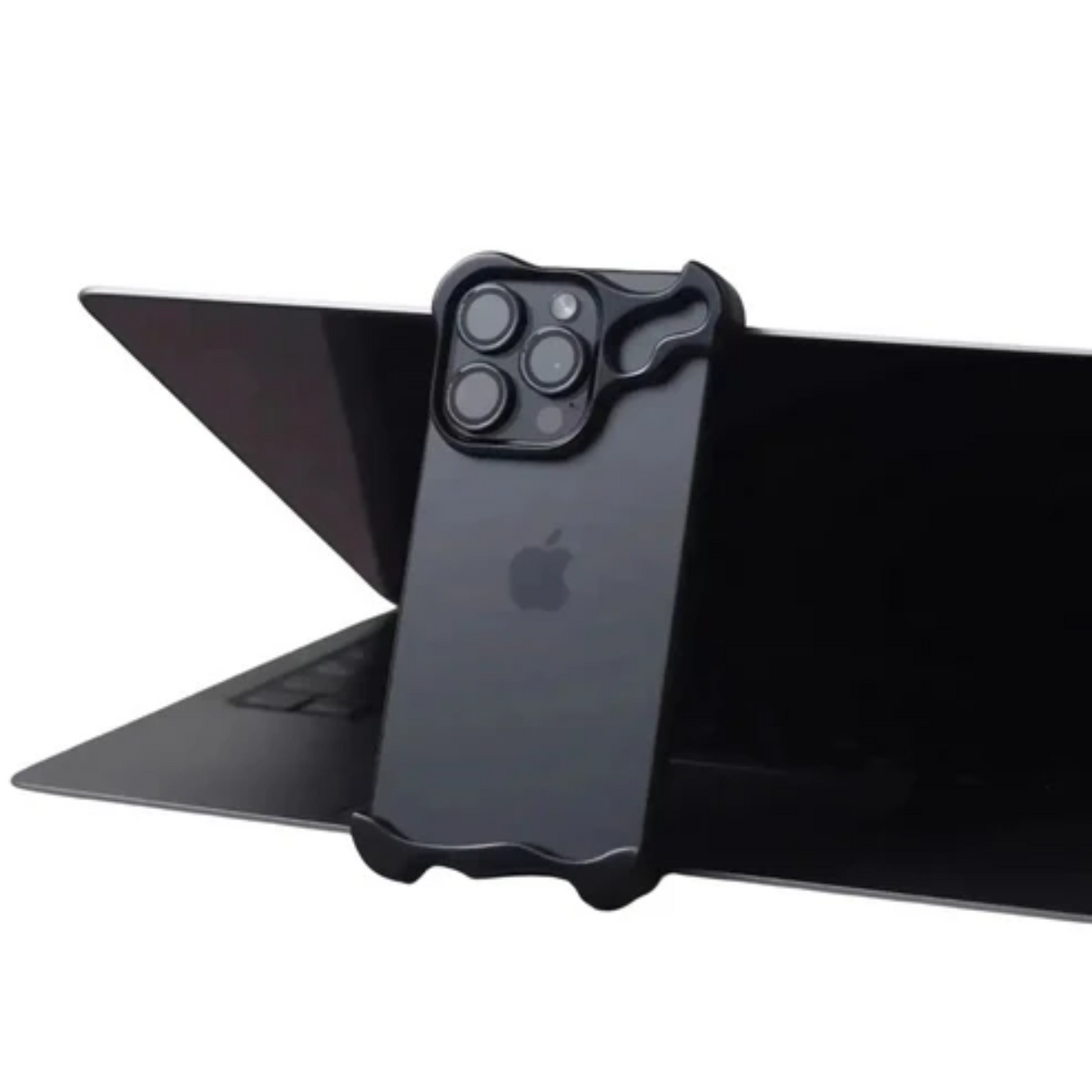 Lightweight and Sturdy Aluminum Case for iPhone – Black