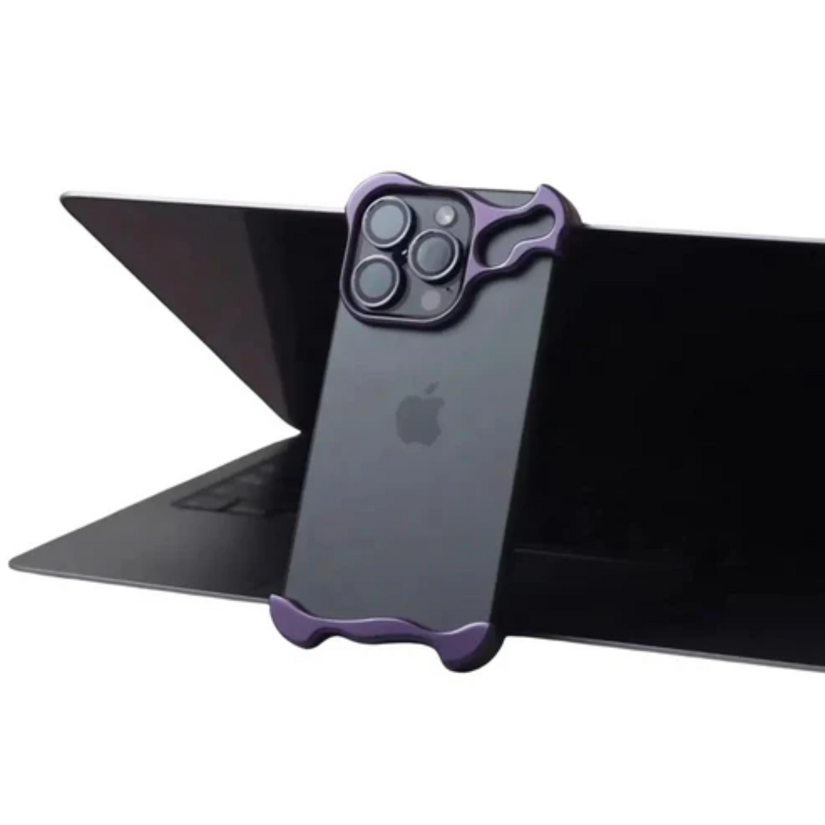 Lightweight and Sturdy Aluminum Case for iPhone – Purple
