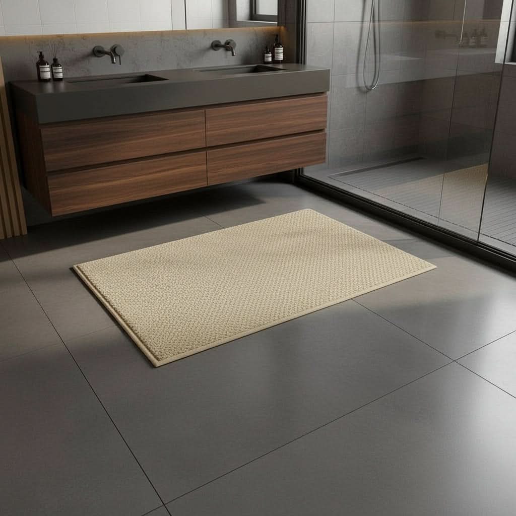 Stylish Doormat for Mud and Water Absorption – Beige