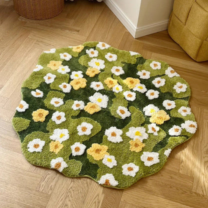 Meadow Bliss Microfiber Comfort Bath Mat