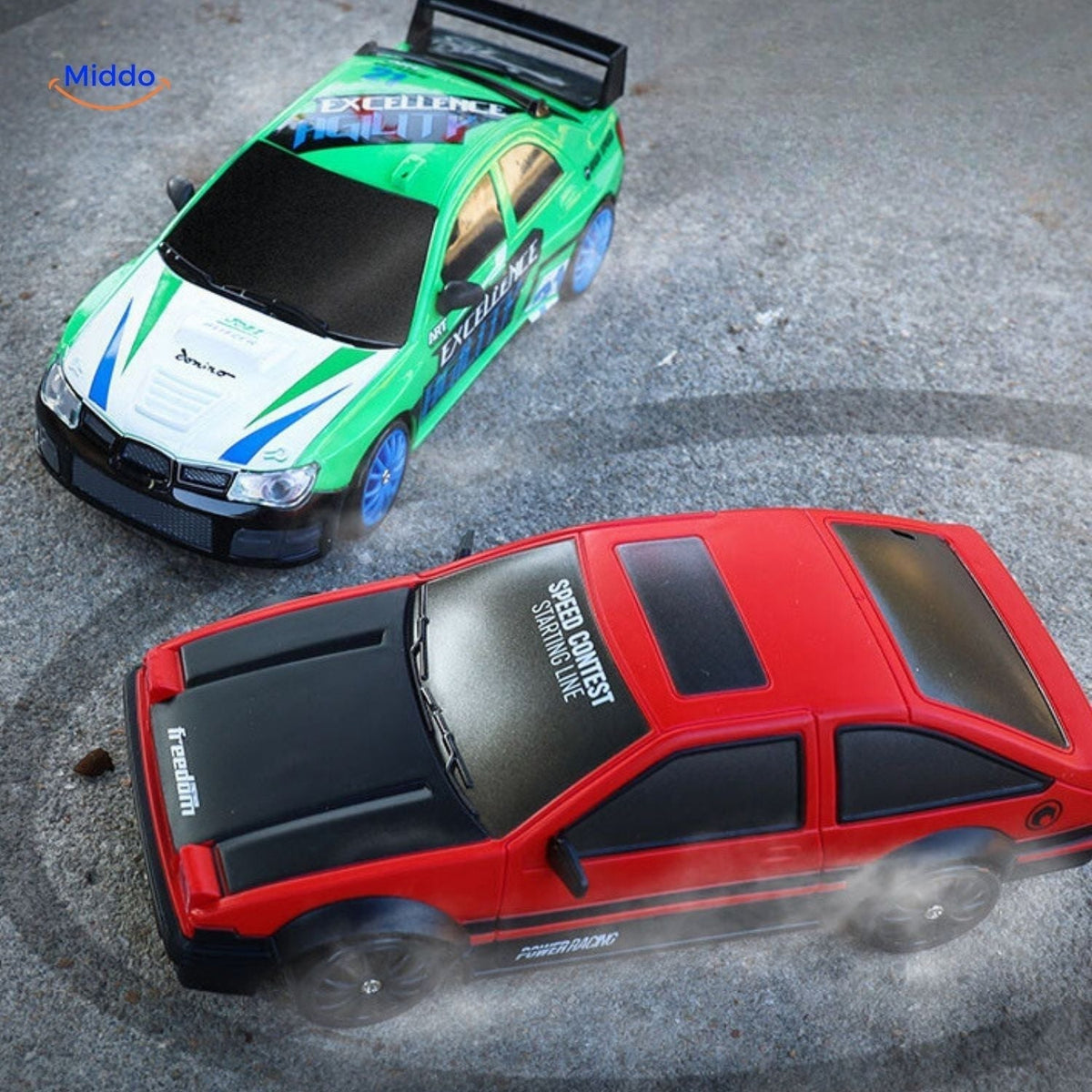 4WD Drift RC Car with Fast Charging Feature and Action-Ready Design