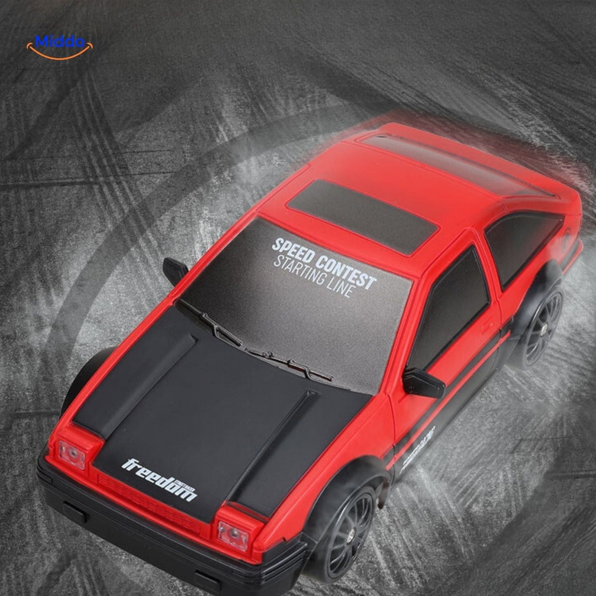 4WD Drift RC Car with Fast Charging Feature and Action-Ready Design