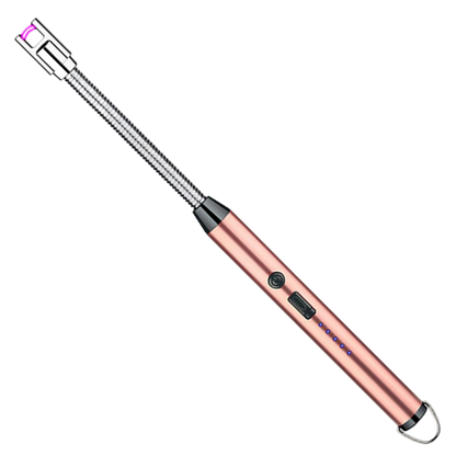 Rechargeable Windproof Kitchen Lighter – Rose gold