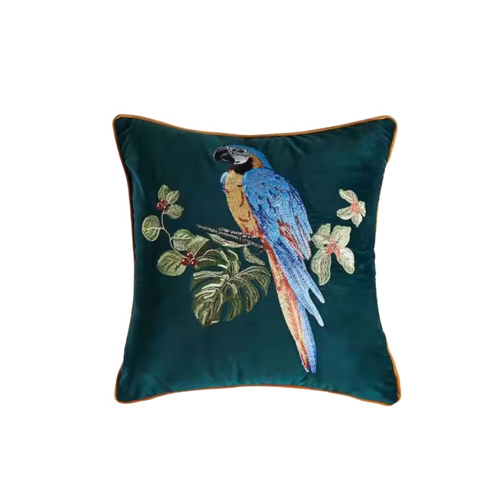Tropical Paradise Decorative Pillow – Jungle Green