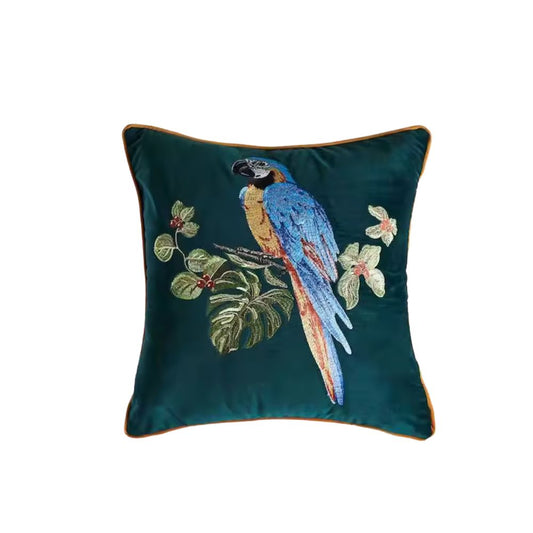 Tropical Paradise Decorative Pillow – Jungle Green