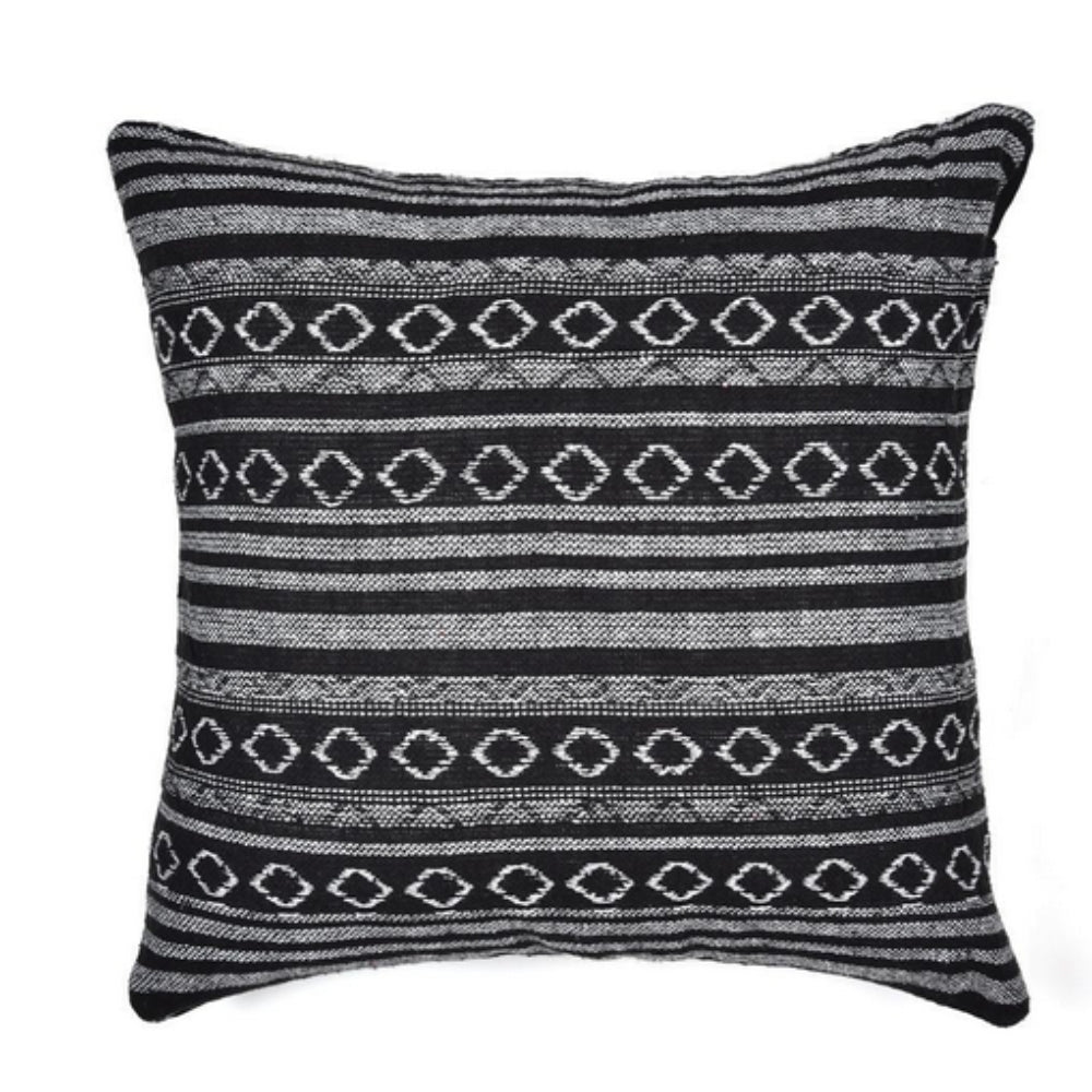 Artistic Geometric Throw Pillow Cover for Home Decor – Mono Weave