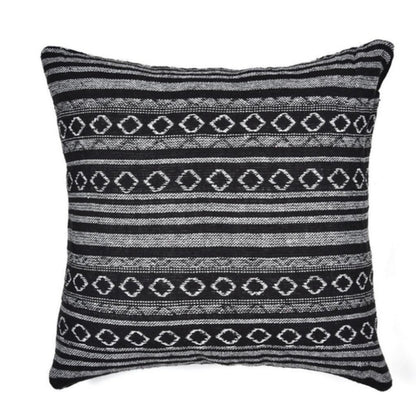Artistic Geometric Throw Pillow Cover for Home Decor – Mono Weave