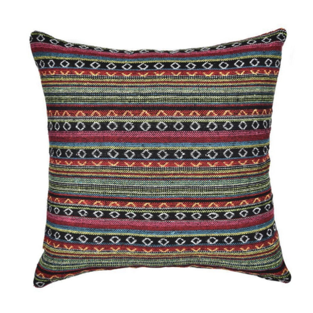 Artistic Geometric Throw Pillow Cover for Home Decor – Tribal Night