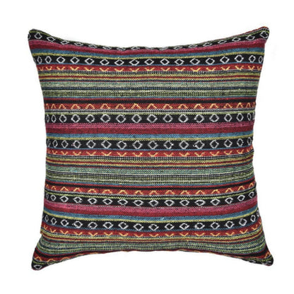 Artistic Geometric Throw Pillow Cover for Home Decor – Tribal Night