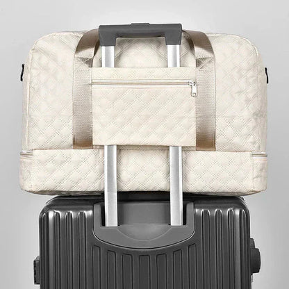 TravelMate Duffel Bag with Separate Shoe Compartment