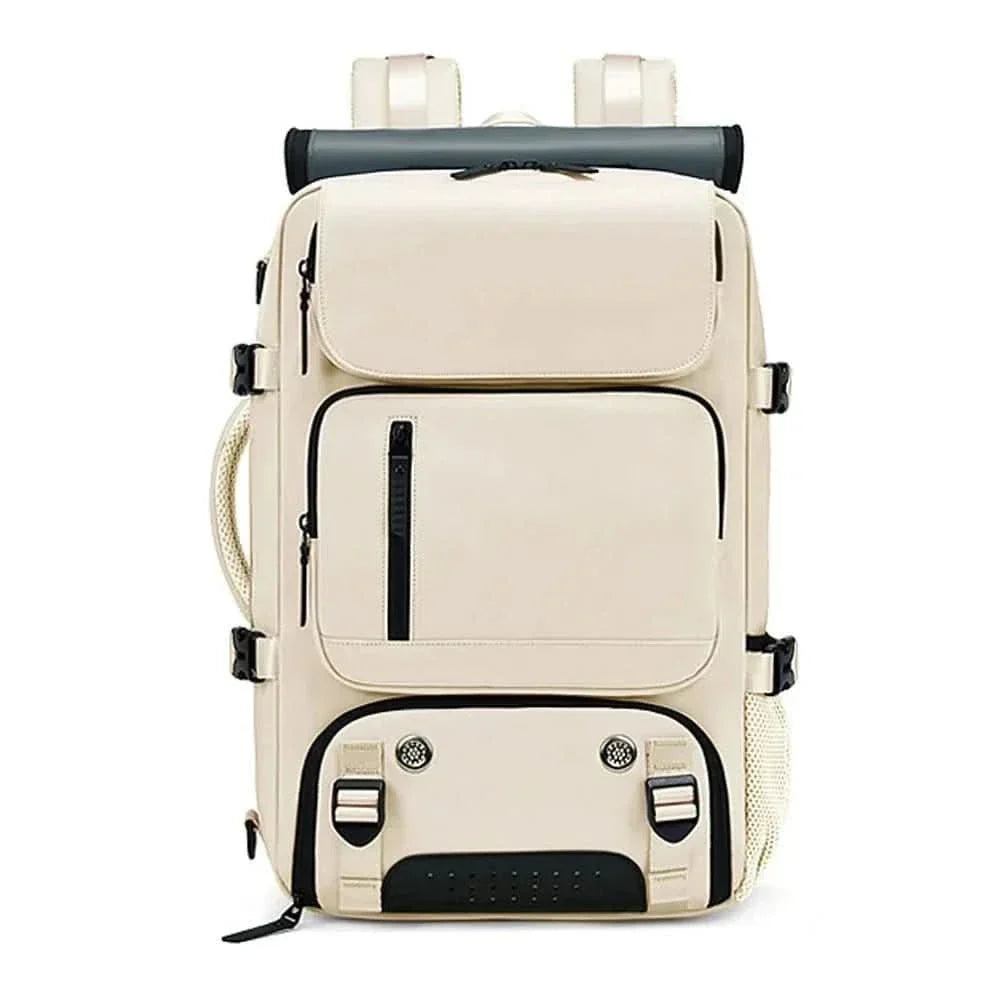 Large Everyday Travel Backpack for Adventures – Beige