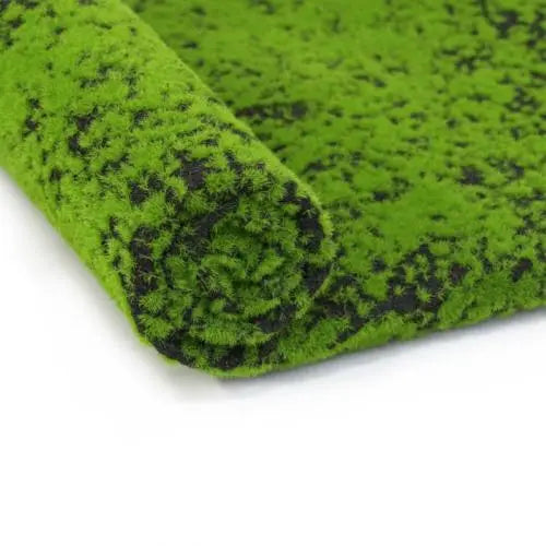 Simulation Artificial Turf Mat with Moss Grass Design – Black Coffee Dot