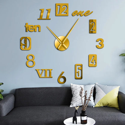 Creative Wall Clock with Unique Design