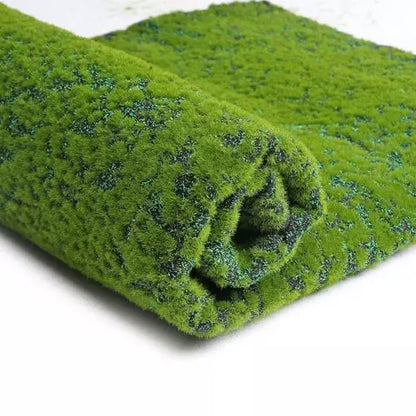 Simulation Artificial Turf Mat with Moss Grass Design – Green Dot