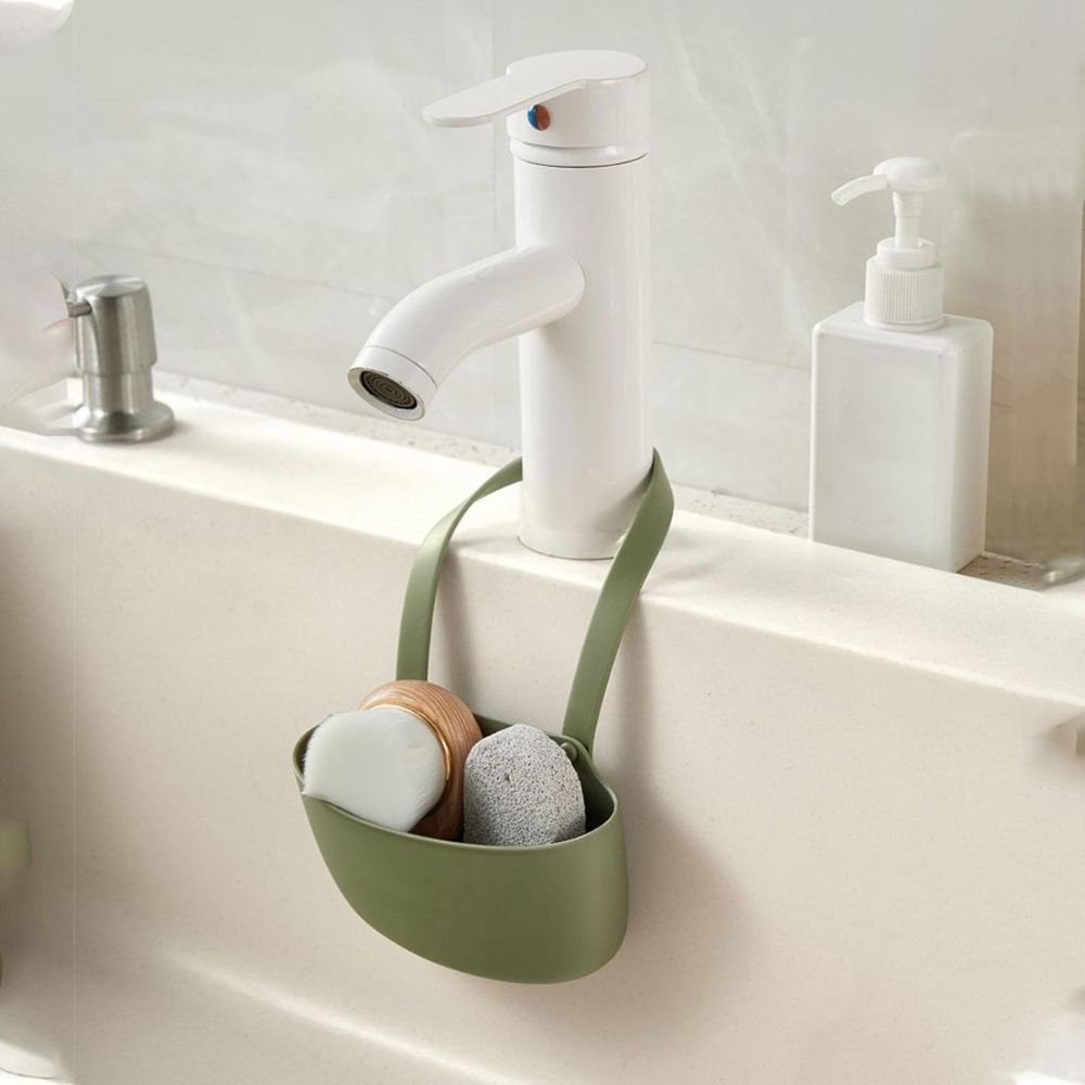 Over-Sink Drying Rack – Silicone Dish Drainage Solution