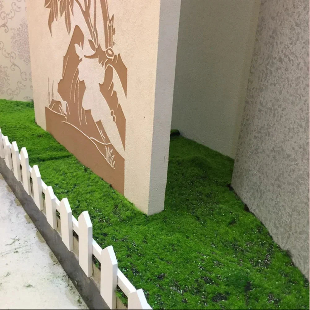 Simulation Artificial Turf Mat with Moss Grass Design