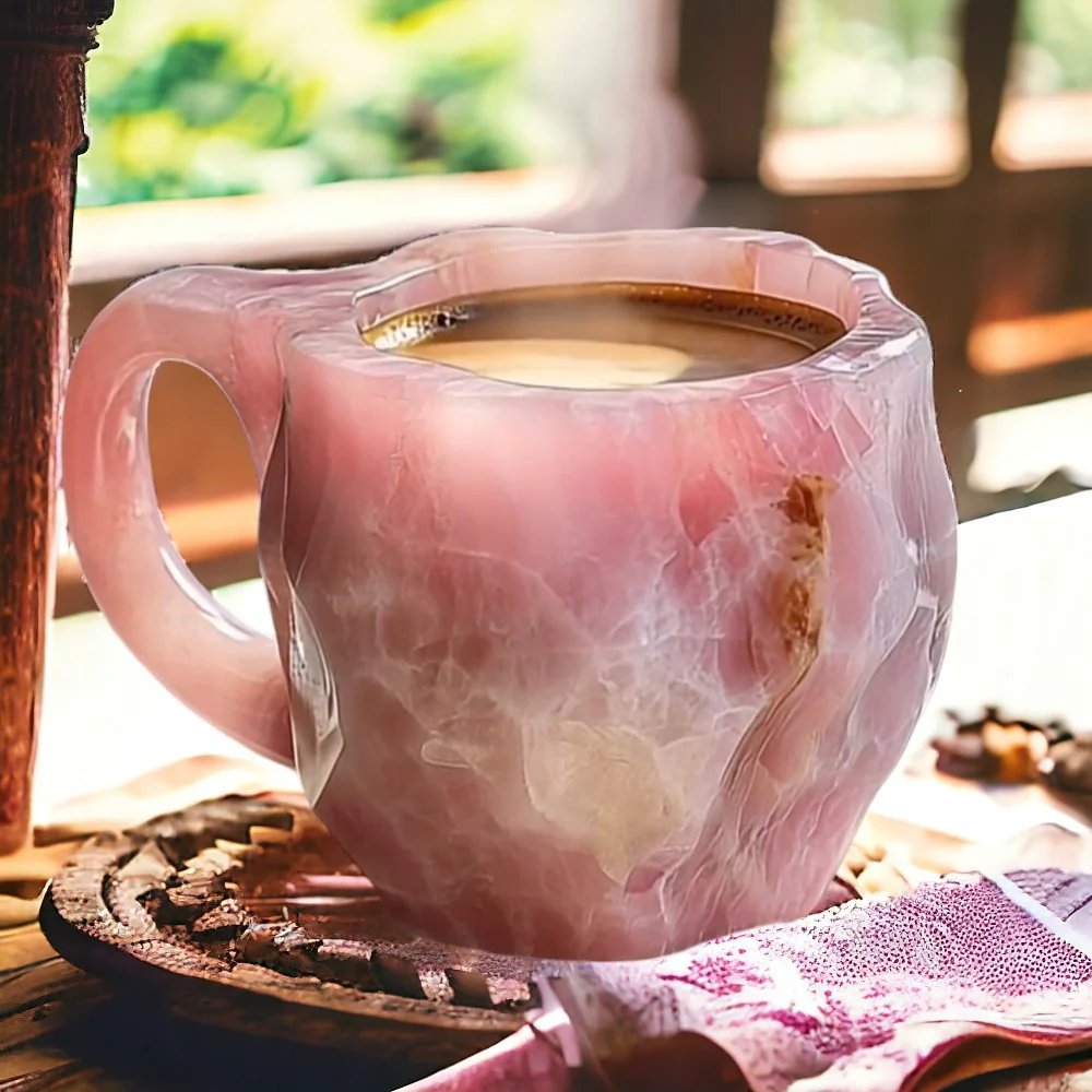 Handcrafted Elegant Sten Cup – Pink