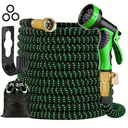 Portable Watering Hose for Irrigation and Cleaning Use