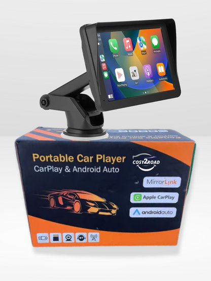 7-Inch Wireless CarPlay Screen with Backup Camera
