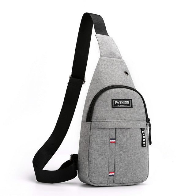 Versatile Crossbody Bag for Shoulder Wear – Grey