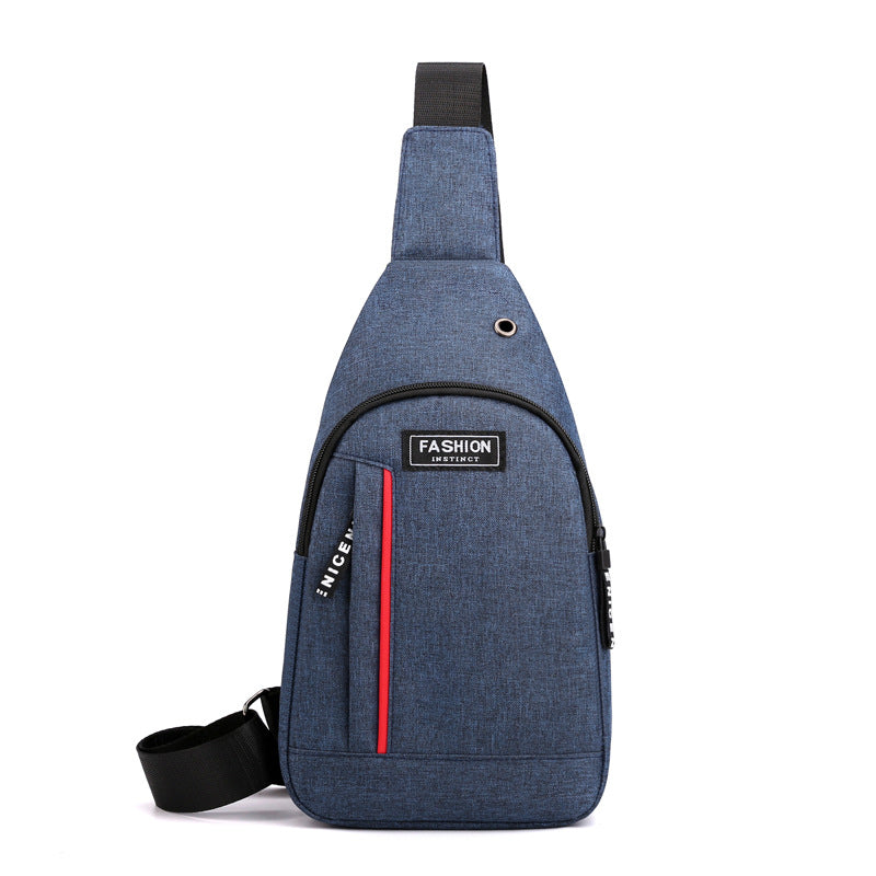 Versatile Crossbody Bag for Shoulder Wear – Deep Blue