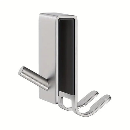 Elegant Stainless Steel Hooks for Shower Essentials – Silver Shimmer