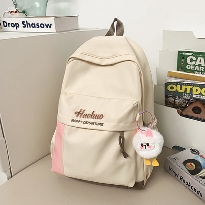 Durable Utility Backpack for Outdoor Adventures – White