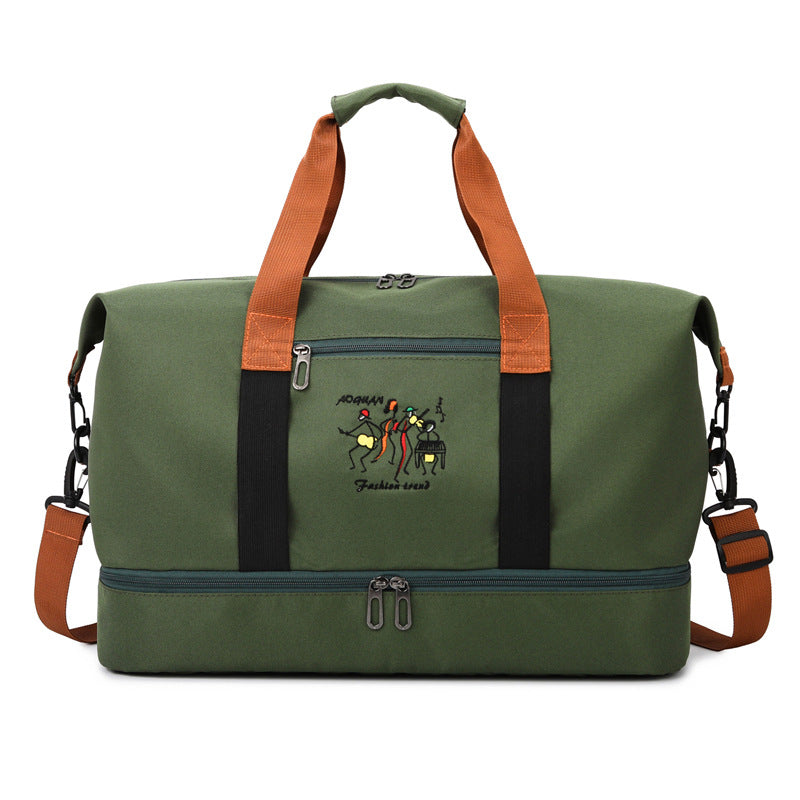 Versatile Travel Duffel Bag for Adventurous Journeys – Green