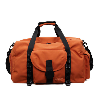 Utility Travel Duffel Bag for Outdoor Adventures – Orange
