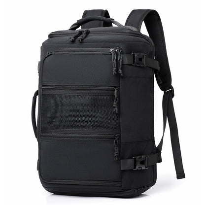 Versatile Travel Backpack with Adjustable Straps – Black