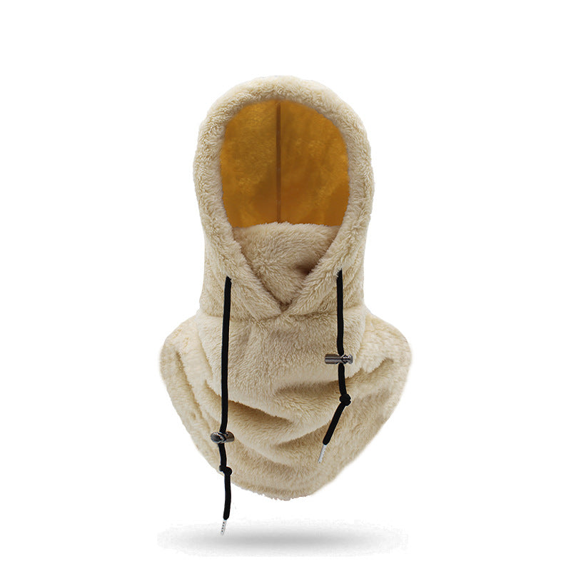 Fleece Hood for Outdoor Activities – Khaki