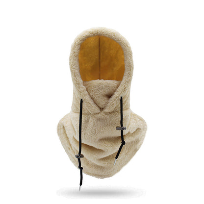 Fleece Hood for Outdoor Activities – Khaki