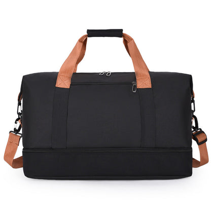 Durable Duffle Bag for Athletes – Sports Gear Carrier – Black