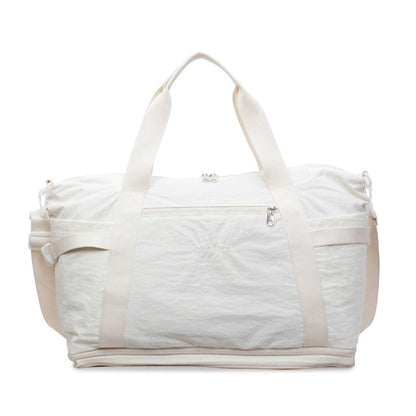 Versatile Weekend Travel Duffle Bag – White