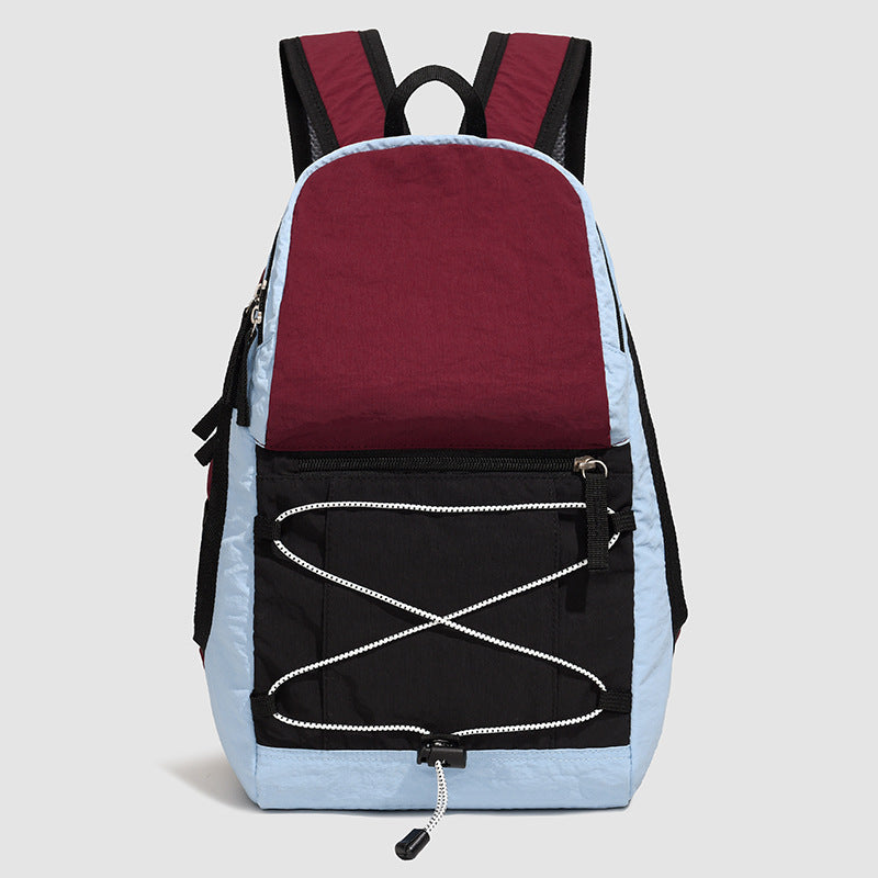 Multi-Functional Backpack for Outdoor Adventures – Blue Red