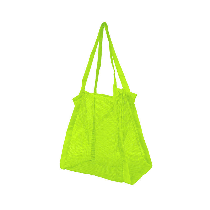 Lightweight Mesh Tote Bag – Green
