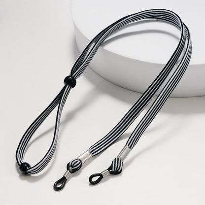 Durable Adjustable Glasses Holder Strap – Black