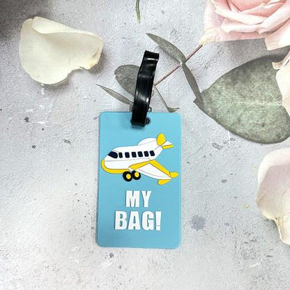 Luggage Tag for Air Travel - Identifier for Suitcases – Lake Blue