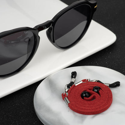 Versatile Eyewear Holder Strap with Adjustable Design – Red