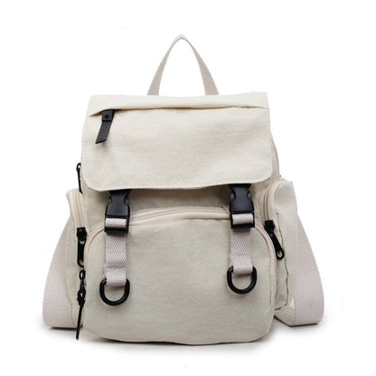 Functional Backpack for Adventure – Style – Off White