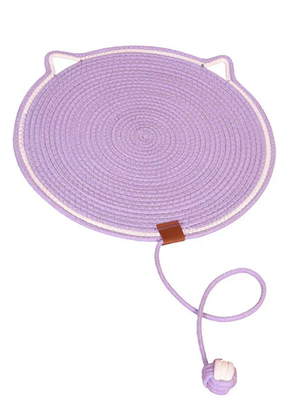 Dual-Function Cat Scratching Pad & Play Surface – Lilac