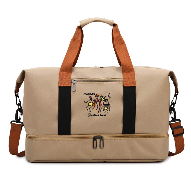 Versatile Travel Duffel Bag for Adventurous Journeys – Khaki