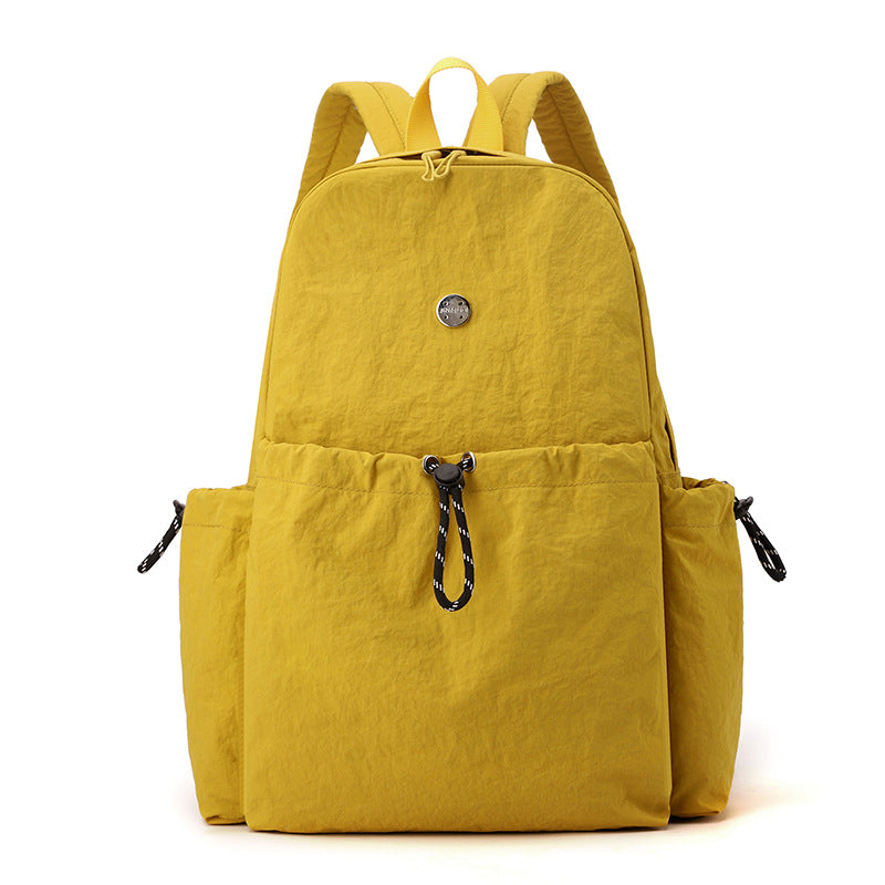 Versatile Travel Backpack for All Seasons – Sand Yellow
