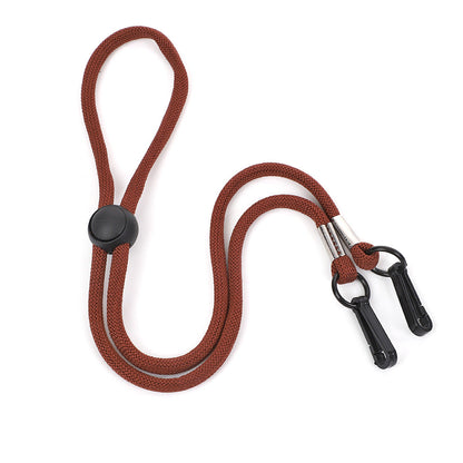 Eyewear Holder with Adjustable Grips – Dark Brown